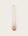 GAS BIJOUX - Collier AMARANTE doré à l'or fin - Jaspe - NOUVELLE COLLECTION
