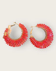 GAS BIJOUX - Boucles d'oreilles IZZIA grand modèle dorées à l'or fin - grand modèle