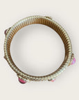 GAS BIJOUX - Bracelet STRADA grand modèle métal doré à l'or fin