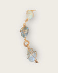 GAS BIJOUX - Collier RAINBOW multi bleu GM