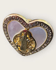 HYPNOCHIC - Bague MARIE cristal blanc ajustable - 8 modèles