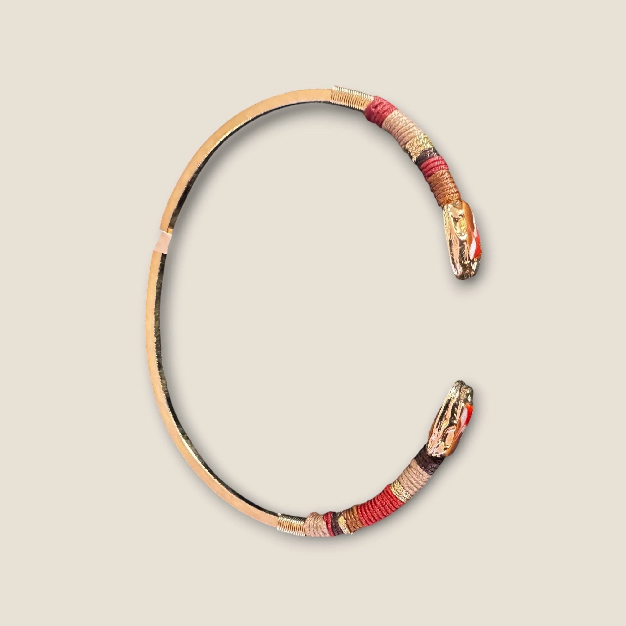 Bracelet GAS BIJOUX - Modèle Duality Noir Et Doré - Grand Modèle Scaramouche - Neuf Avec Étiquettes