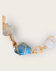 GAS BIJOUX - Collier RAINBOW multi bleu GM