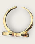 HYPNOCHIC - Bague MARIE cristal blanc ajustable - 8 modèles