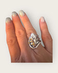 GAS BIJOUX - Bague NAKAMI argenté taille 54