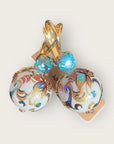 GAS BIJOUX - Boucles d'oreilles DECALCO MINI dorées à l'or fin