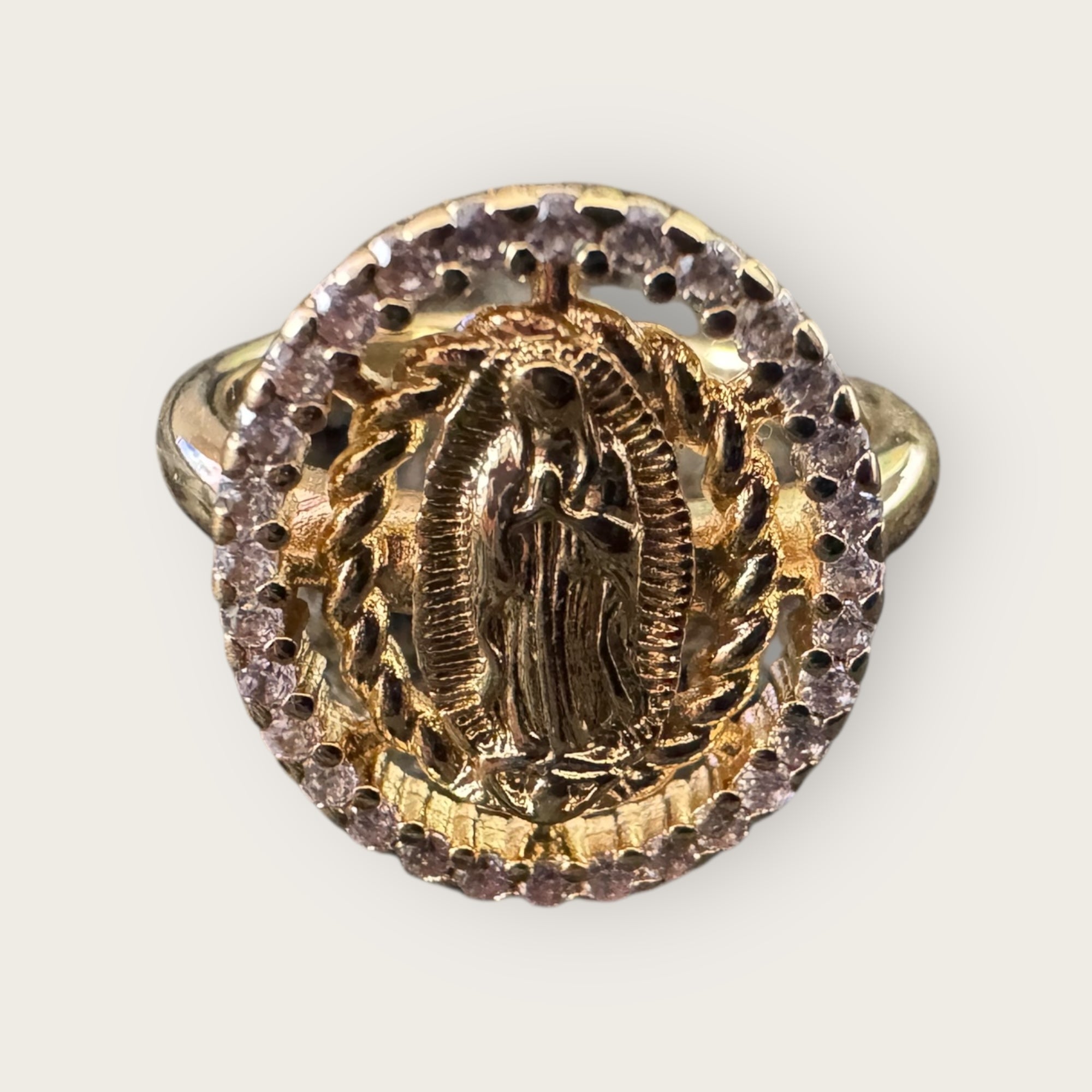 HYPNOCHIC - Bague MARIE cristal blanc ajustable - 8 modèles