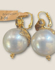 GAS BIJOUX - Boucles d'oreilles DECALCIA - Blanche et marron