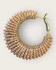 GAS BIJOUX - Boucles d’oreilles IZZIA grand modèle dorées à l’or fin - Mordoré