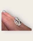 GAS BIJOUX - Bague NAKAMI argenté taille 54