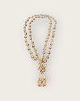 GAS BIJOUX - Collier ATIK double doré à l'or fin