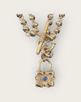 GAS BIJOUX - Collier ATIK double doré à l'or fin
