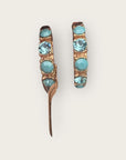 GAS BIJOUX - Boucles d'oreilles Parelie - Bleu