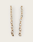 GAS BIJOUX - Collier BILLY doré à l'or fin - Cornaline