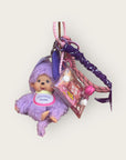 BY TOPAZE - Bijoux de sac - KIKI MAUVE