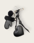 SHOUIA - Bijoux de sac - Mes Moufles noires