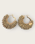 GAS BIJOUX - Boucles d’oreilles IZZIA petit modèle dorées à l’or fin - Gold