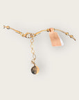 GAS BIJOUX - Collier BELLAVITA en métal doré à l'or fin avec charm's