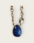 GAS BIJOUX - Collier BILLY doré à l’or fin - LAPIS