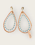 GAS BIJOUX - Boucles d'oreilles NYMPHEAS NUBIA doré à l'or fin grand modèle - CLIPS