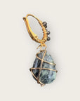 GAS BIJOUX - Boucles d'oreilles TAO RAINBOW BIS - Labradorite et onyx