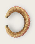 GAS BIJOUX - Bracelet manchette IZZIA doré à l'or fin - Tons de roses