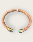 GAS BIJOUX - Bracelet SARINA doré Osier ) Collection des 55 ans