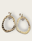 JORGINA - Boucles d'oreilles martelées