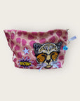 BY TOPAZE - Pochette Léopard rose