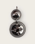 GAS BIJOUX - Boucles d'oreilles SEQUINS - Full noires