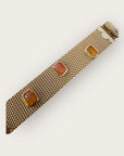 GAS BIJOUX - Bracelet TOTEM grand modèle doré à l'or fin - Taille 1