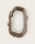 GAS BIJOUX - Bracelet TOTEM grand modèle doré à l'or fin - Taille 1