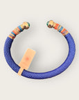 GAS BIJOUX - Bracelet SARI EMBALLE - Bleu marine - NOUVEAU MODELE