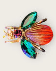 GAS BIJOUX - Broche dorée à l'or fin