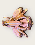 GAS BIJOUX - Broche dorée à l'or fin