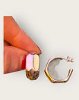 GAS BIJOUX - Boucles d'oreilles créoles MILA base argenté - Nouveau Modèle