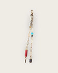 GAS BIJOUX - Collier SCAPULAIRE SERTI KALI doré à l'or fin