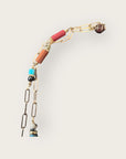 GAS BIJOUX - Collier SCAPULAIRE SERTI KALI doré à l'or fin