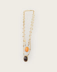 GAS BIJOUX - Collier scapulaire OVO doré à l'or fin