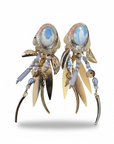 GAS BIJOUX - Boucles d'oreilles BALAMDRA dorées à l'or fin - NOUVEAU MODELE