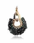 GAS BIJOUX - Boucles d'oreilles FORTALEZA dorées à l'or fin - NOUVELLE COULEUR