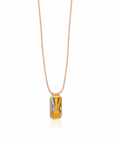 BY TOPAZE - Collier pendentif "Sunshine Rétro" - EXCLU WEB