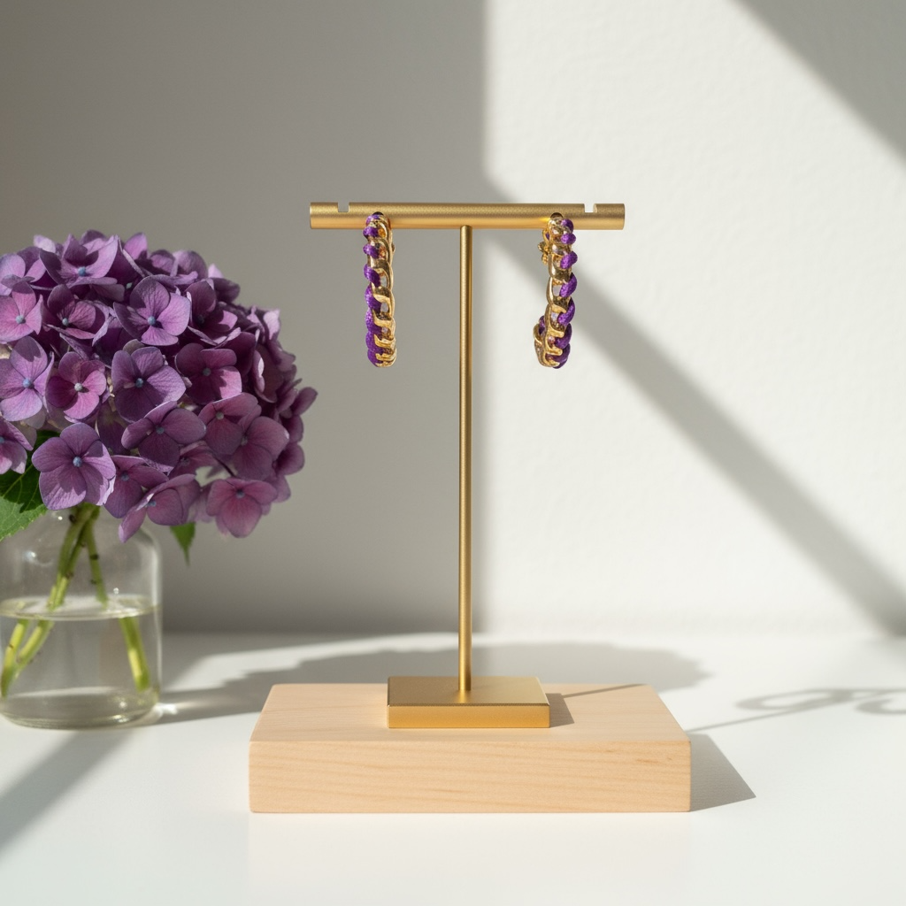 monsens - Boucles d&#39;oreilles NEFERTITI - 13 couleurs