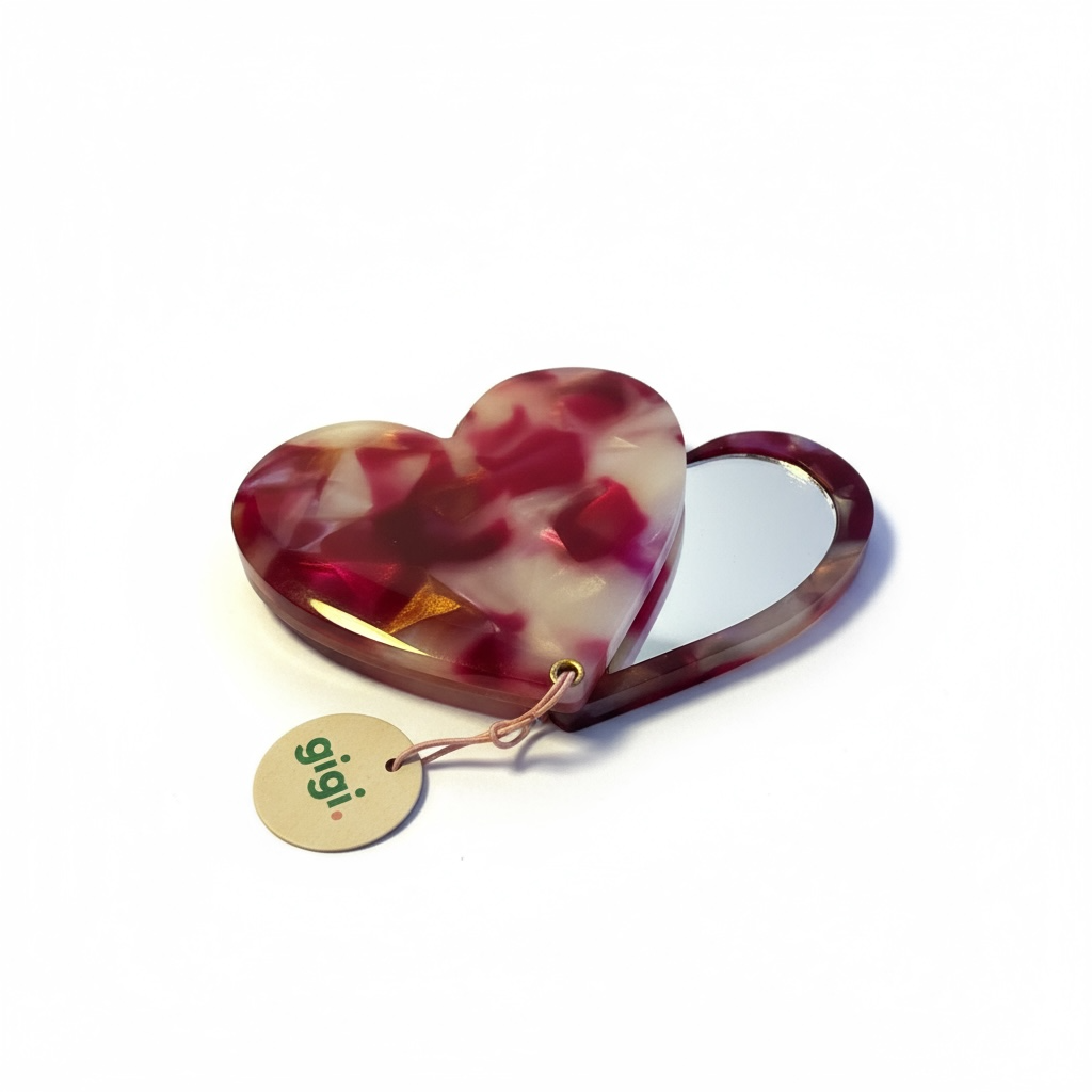 MYNAMEISGIGIPARIS - MIROIR COEUR - 6 couleurs