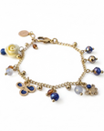 GAS BIJOUX - Bracelet serti doré à l'or fin