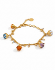 GAS BIJOUX - Bracelet LUCCE serti doré à l'or fin