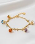 GAS BIJOUX - Bracelet LUCCE serti doré à l'or fin