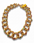 GAS BIJOUX - Collier MITSI - Malachite et Améthyste