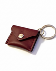 BY TOPAZE - PORTE CLEFS MINI SAC EN CUIR - 19 COULEURS DIFFERENTES