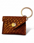 BY TOPAZE - PORTE CLEFS MINI SAC EN CUIR - 19 COULEURS DIFFERENTES
